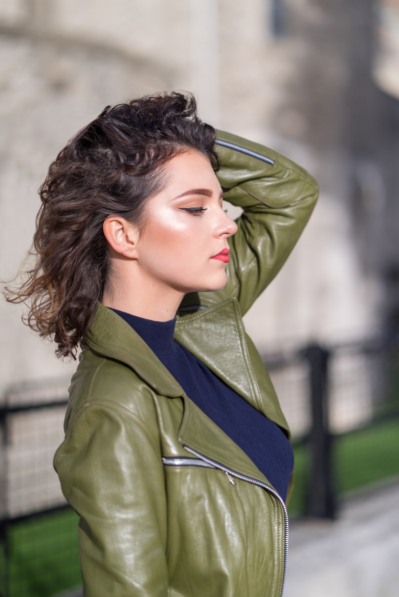 Female model photo shoot of Oliwia Bednar in London