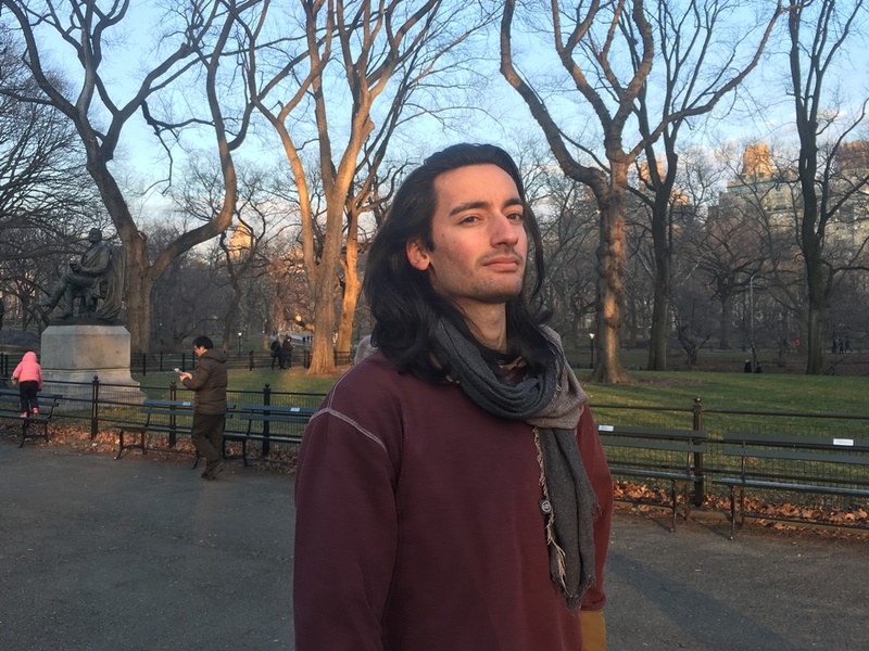 Male model photo shoot of Yenz in Central Park, New York