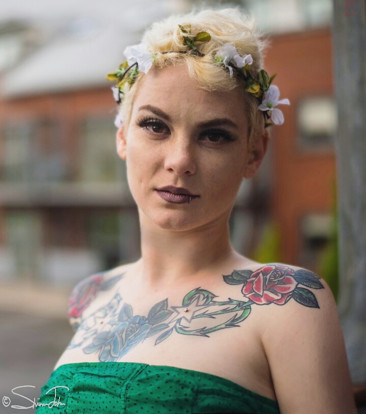 Female model photo shoot of SilkTheModel