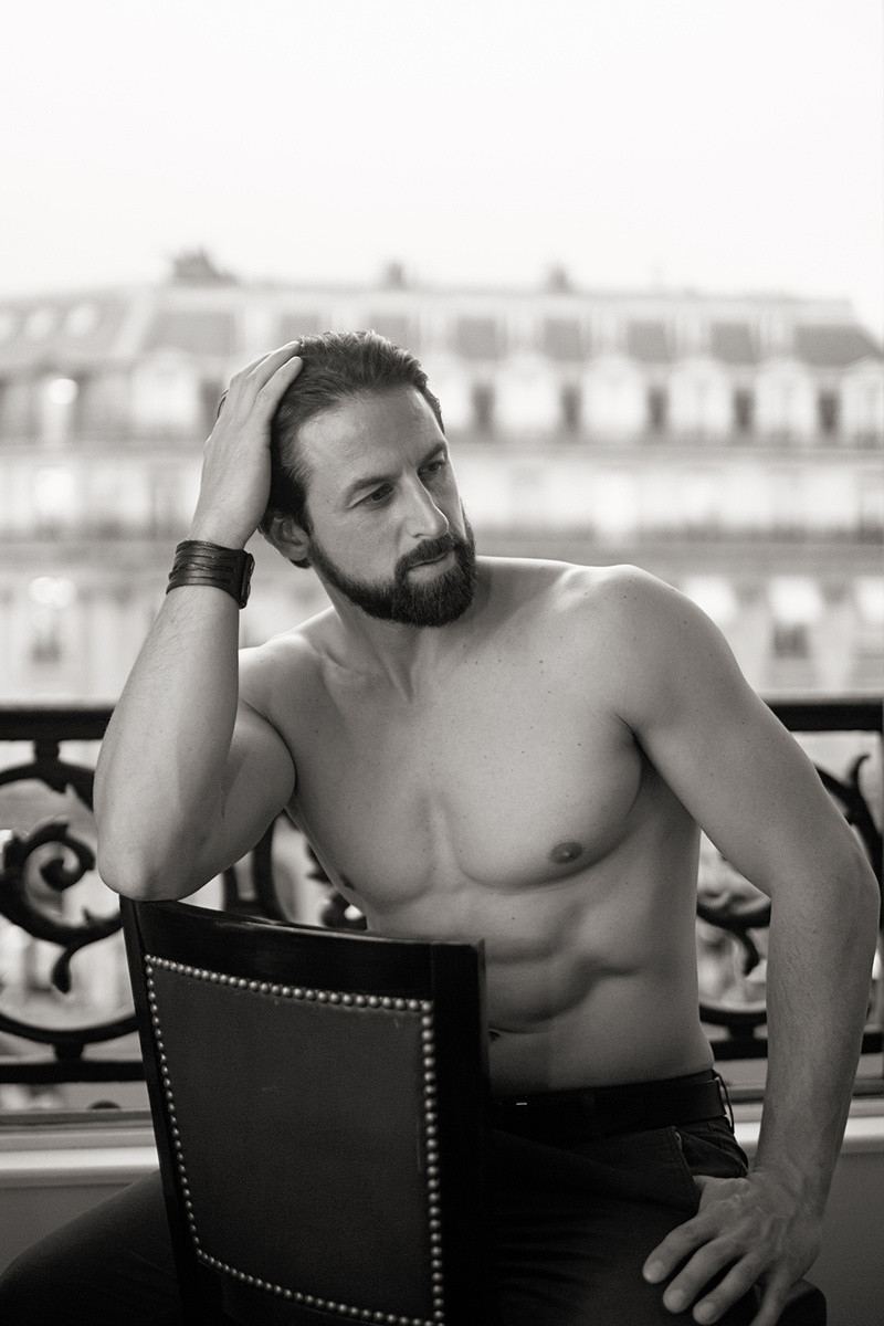 Male model photo shoot of tagofabic and Nicolas B Niclas modele in Paris, France