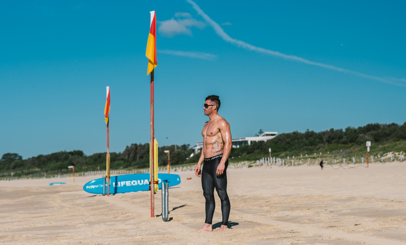 Male model photo shoot of MarceloBorges in Maroubra beach