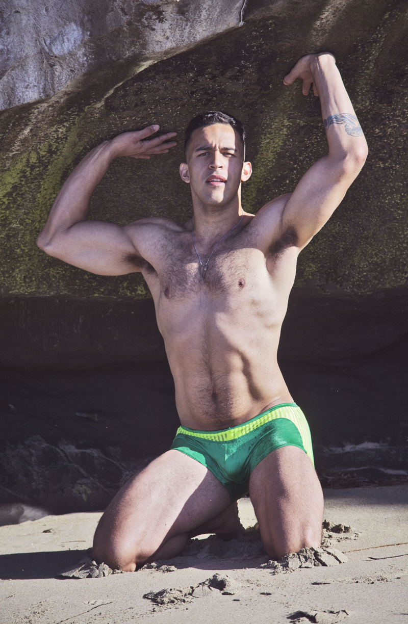 Male model photo shoot of yagosf in Natural Bridges Beach, Santa Cruz