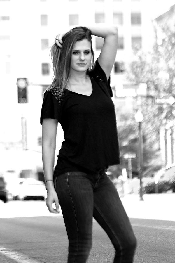 Female model photo shoot of Brezzy Rockwell