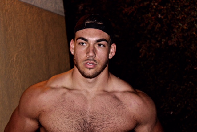 Male model photo shoot of Samual Higgins in In Shape Gym, Santa Cruz, California