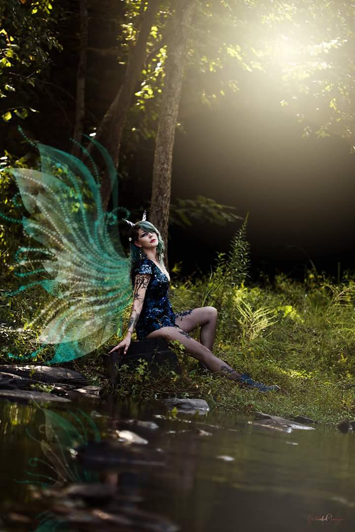 Female model photo shoot of Enchanted ImagesByLeesa