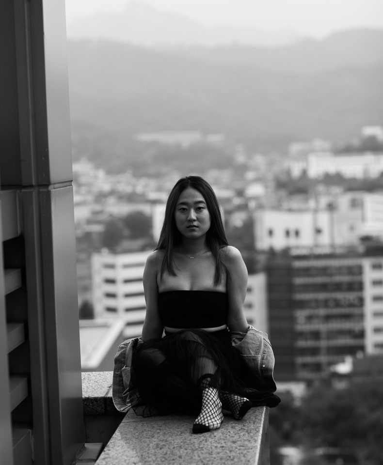 Female model photo shoot of Kate Mayne by Izzy Schreiber in Seoul, South Korea
