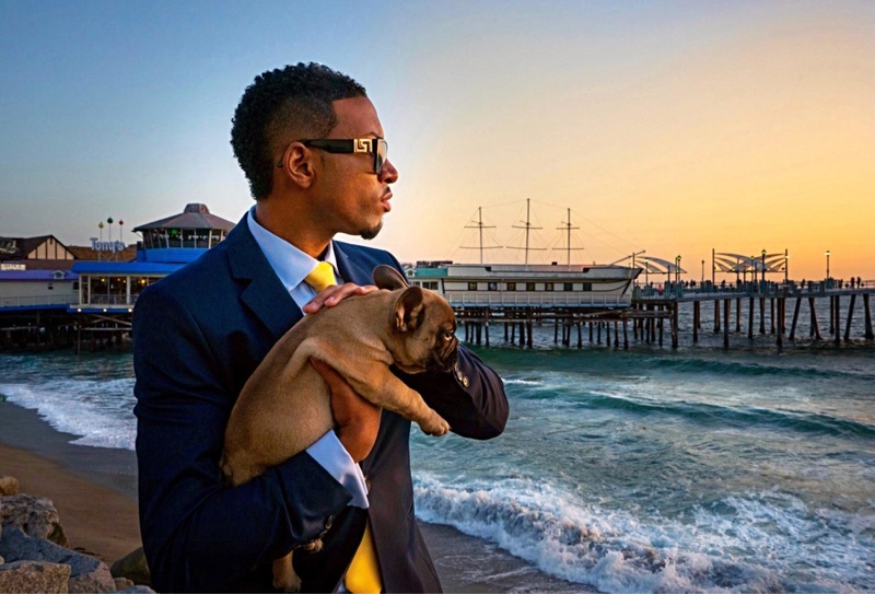 Male model photo shoot of Zahir Ashe in Hermosa Beach, California