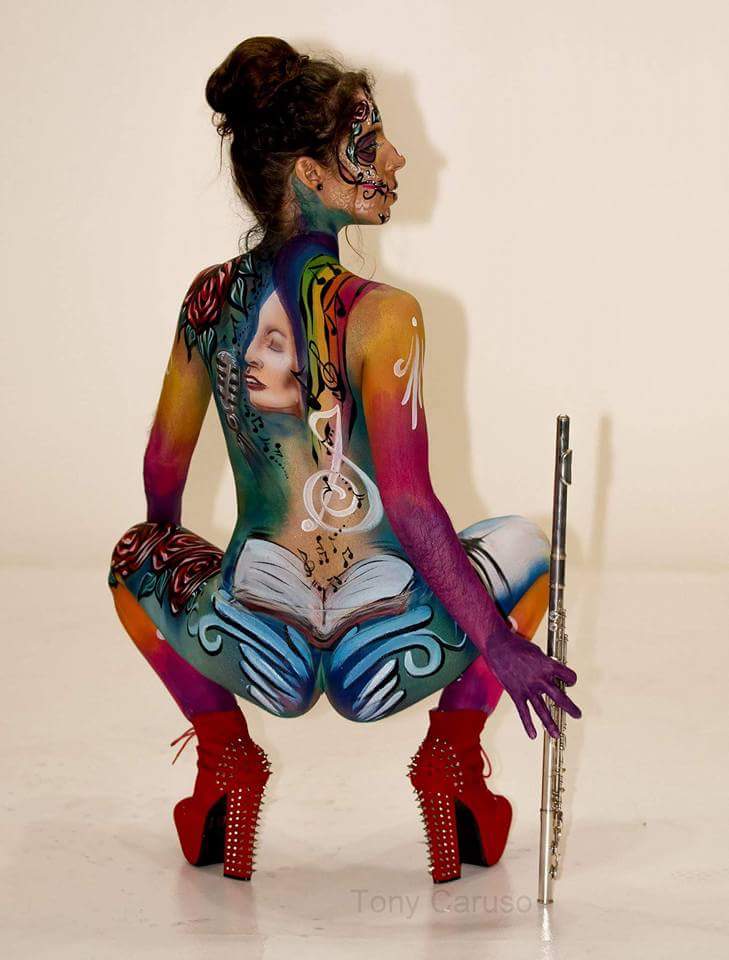 Female model photo shoot of Amazing Body Art Jax