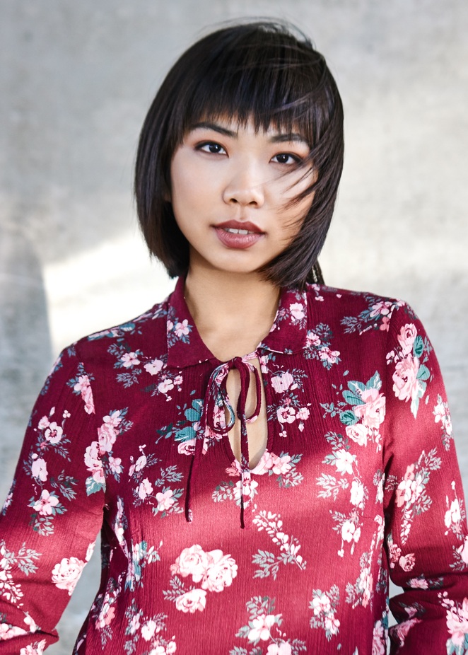 Female model photo shoot of Anita Liao