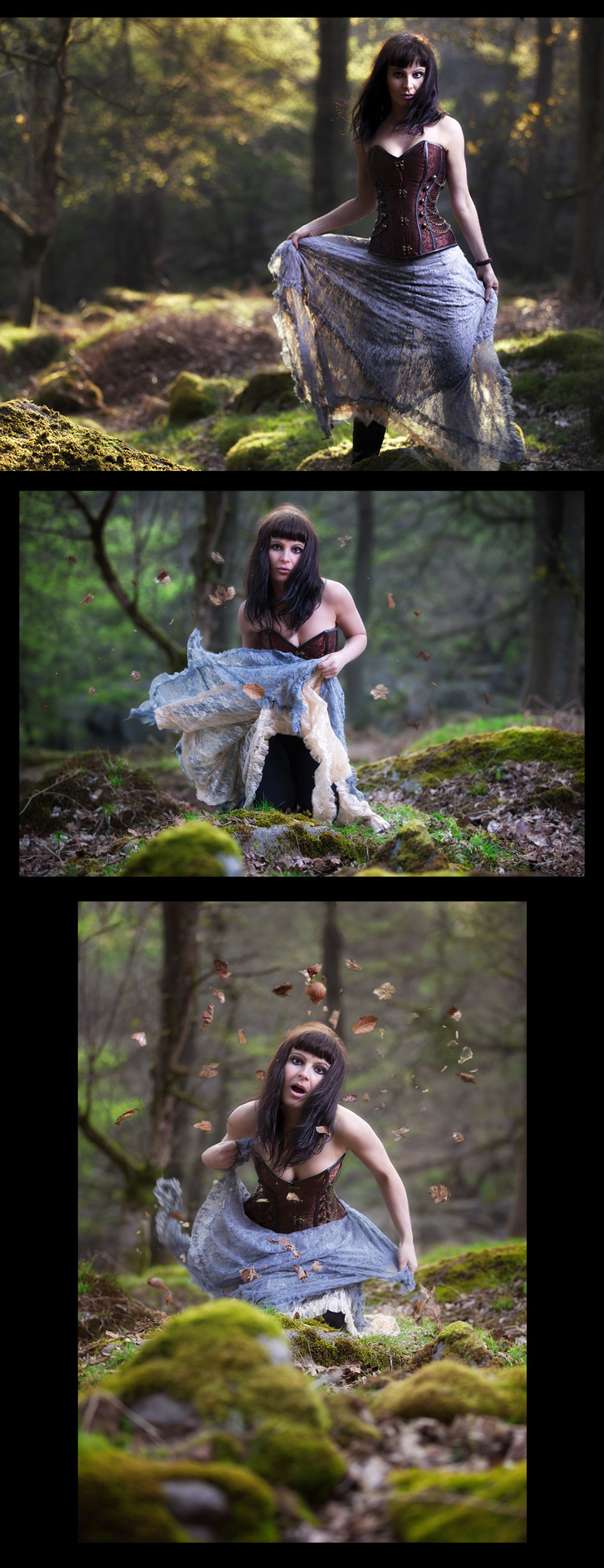 Female model photo shoot of Anna Bulka by Anna Bulka in Peak District UK