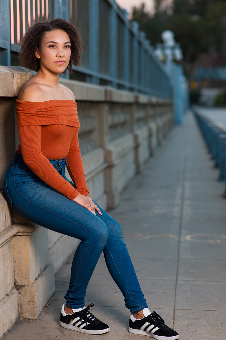 Female model photo shoot of MikaylaM in Colorado Bridge