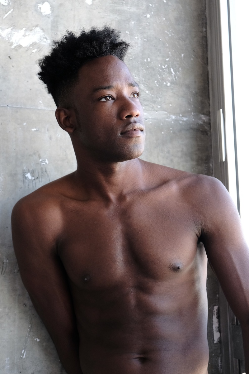 Male model photo shoot of Geremy V by michaelandre in The Line Hotel