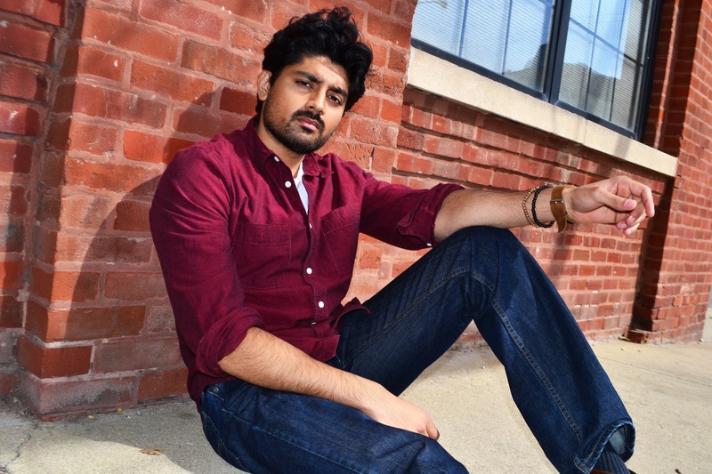 Male model photo shoot of Vijay Sarathi in Chicago