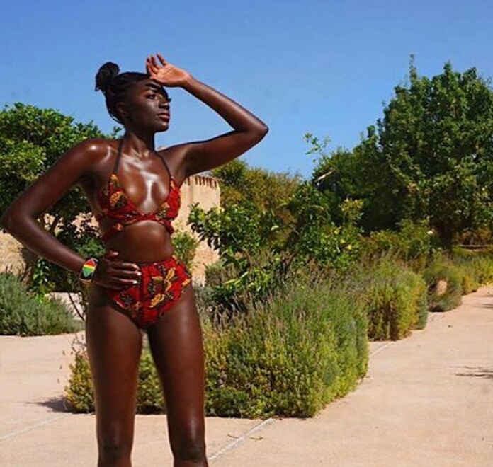 Female model photo shoot of AfricanModel00