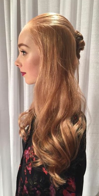 Female model photo shoot of Marsha-hair