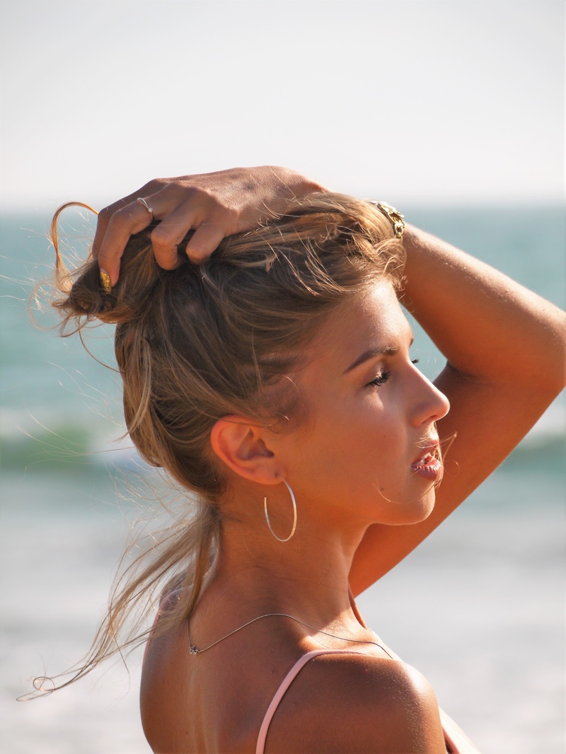 Male and Female model photo shoot of WoodBoyles and Renata88 in Huntington Beach