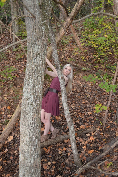 Female model photo shoot of Tiffany Von Tungeln by Take Your Best Side in Madison County Nature Trail