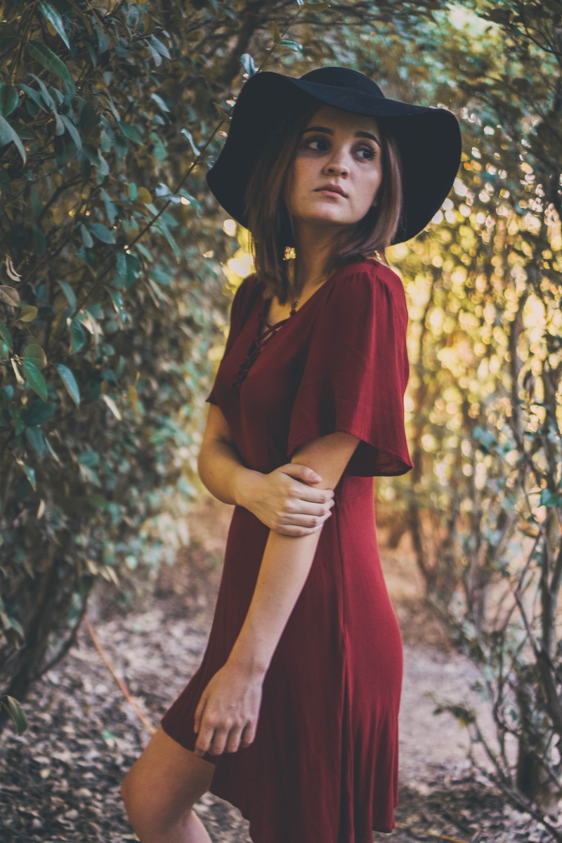 Female model photo shoot of haleyserein in Greenspot Farms