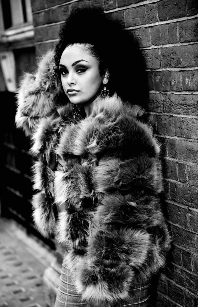 Female model photo shoot of Nafisalouise  in London