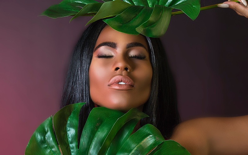 Female model photo shoot of Chocolate Beaute Inc