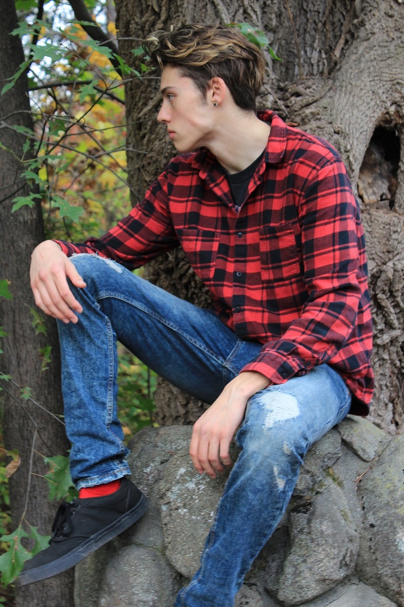 Male model photo shoot of VincentValentine in Duke Farms