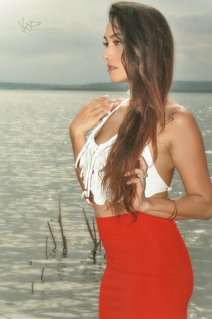 Female model photo shoot of Tiana La Lobita