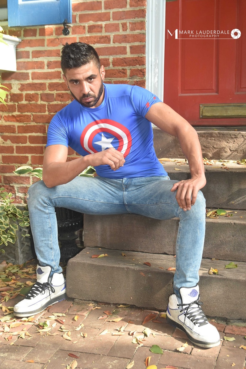 Male model photo shoot of Mark Lauderdale and Sal Jozef in Philadelphia, PA