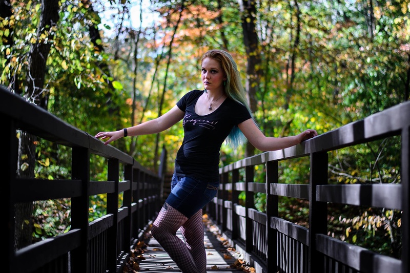Female model photo shoot of DeborahJoyModeling in Wildwood Metro Park in Toledo Ohio