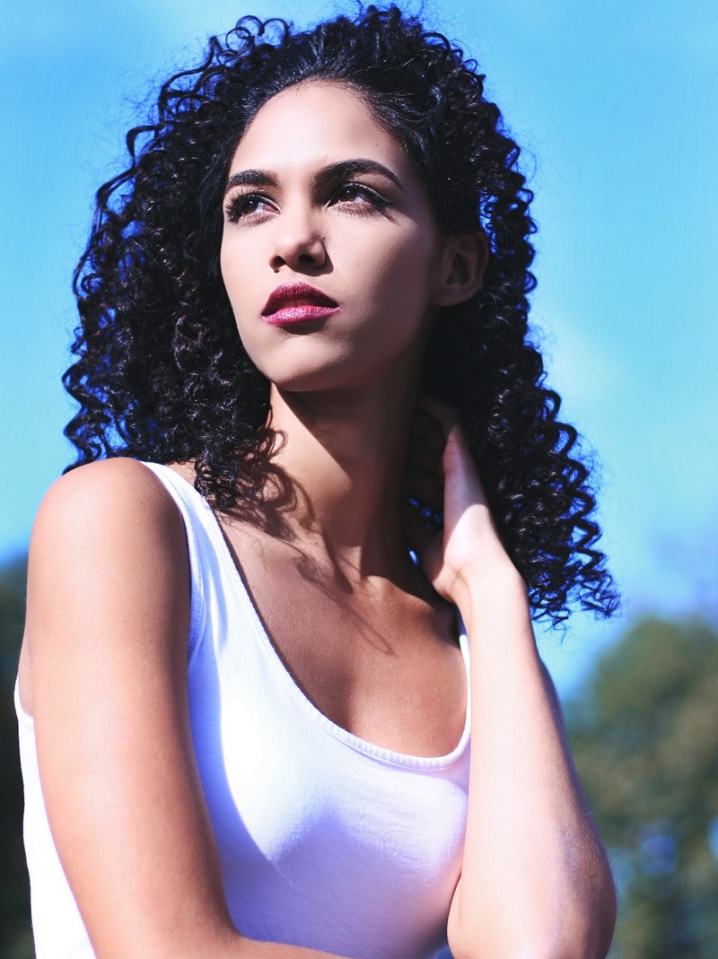 Female model photo shoot of Marjorie Lopez in Lowell, MA