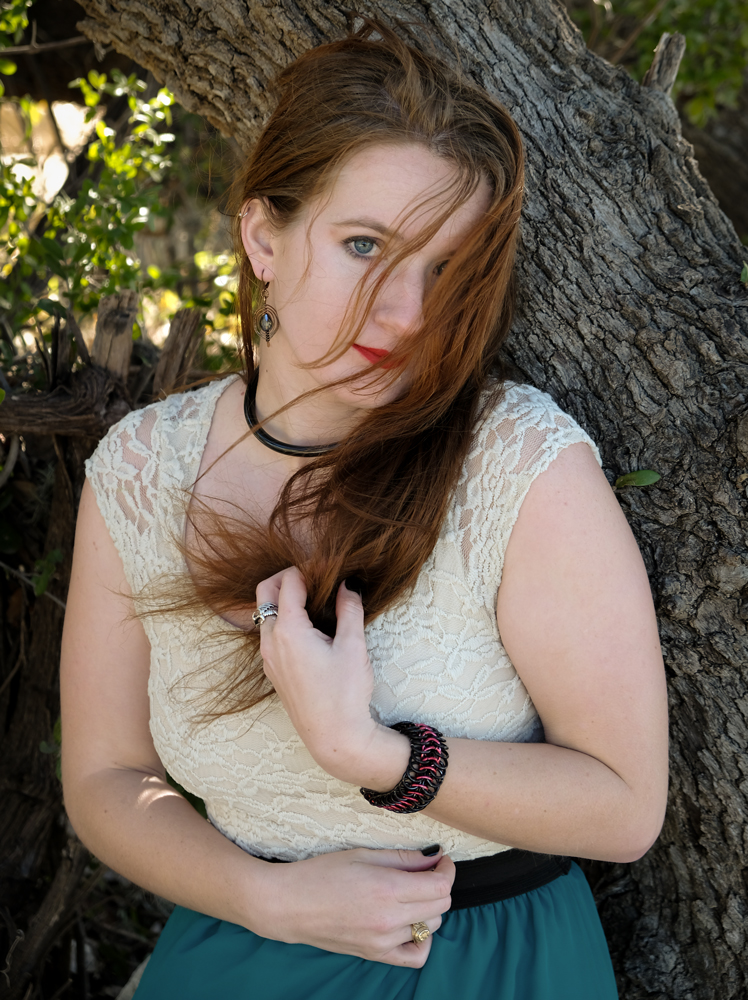 Female model photo shoot of Ginger Underground by RSH-Photography