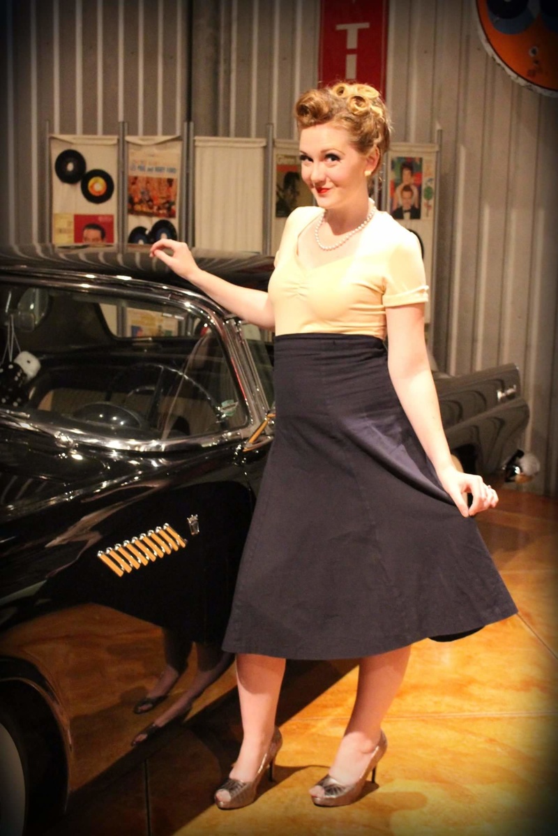 Female model photo shoot of DeborahJoyModeling in Snook's Dream Cars