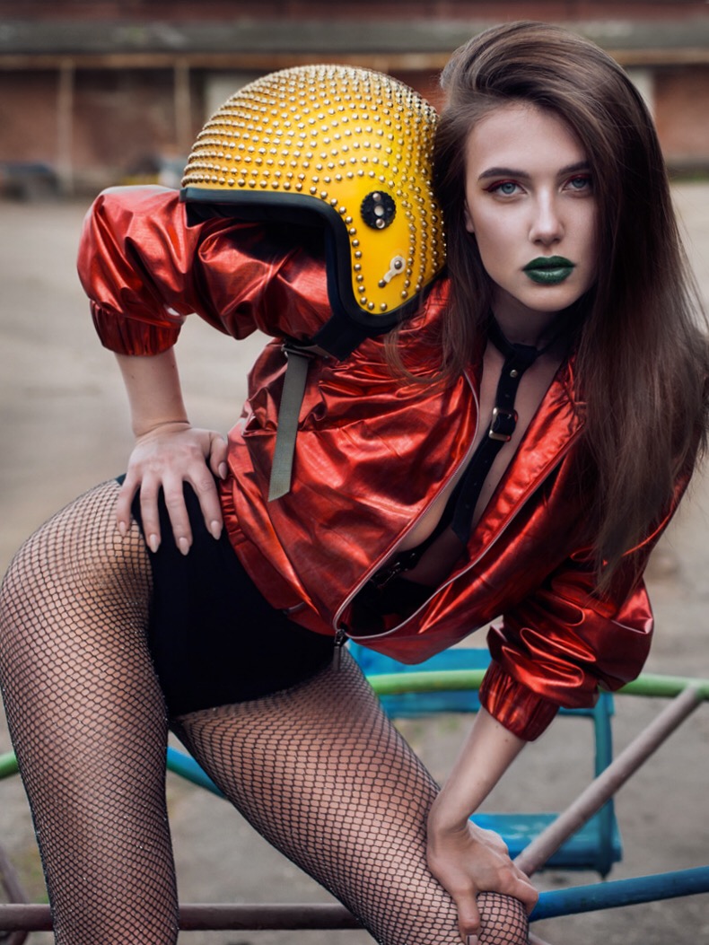Female model photo shoot of Grazhyna in Minsk/Belarus