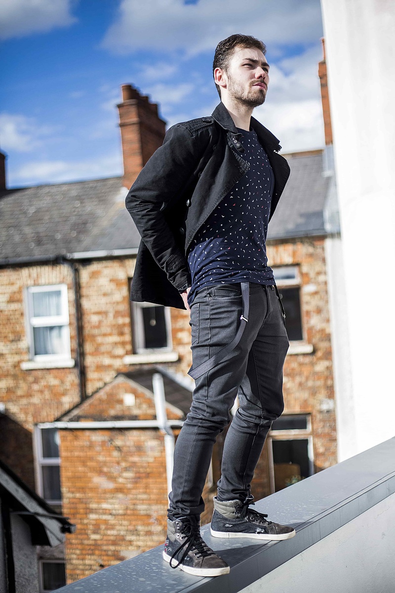 Male model photo shoot of branmccann in Belfast, U.K.
