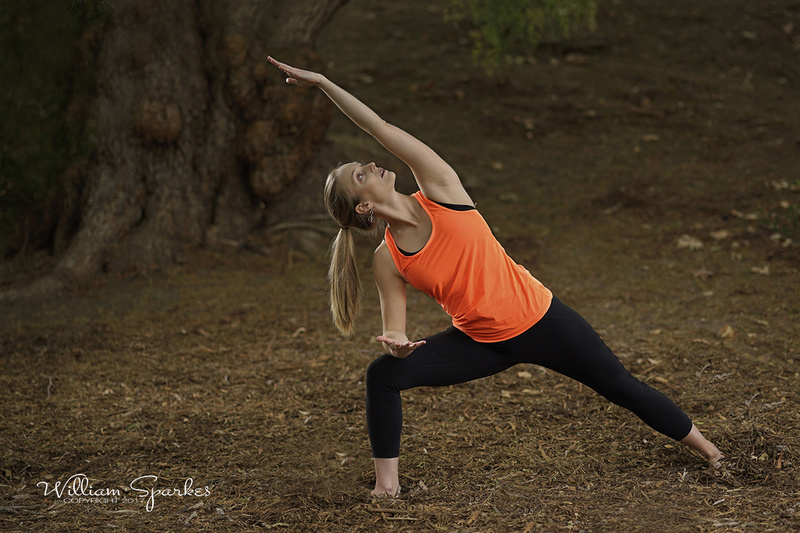 Male and Female model photo shoot of William Sparkes and Kelsey Burns Yoga