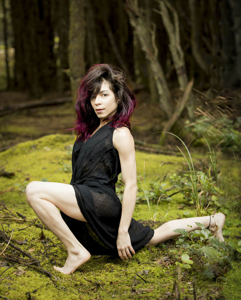 Female model photo shoot of Nommi de Guere by Aardvark Images in Oregon Coast