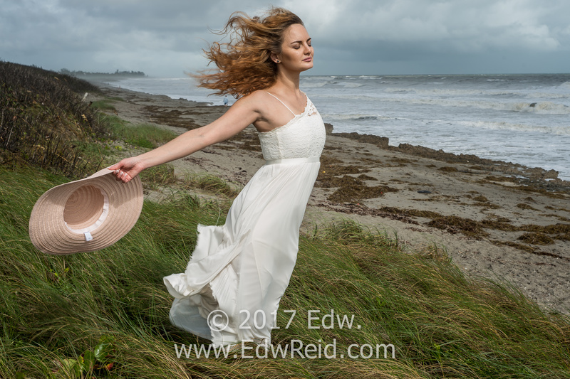 Male and Female model photo shoot of Edw and Irina Key in Florida