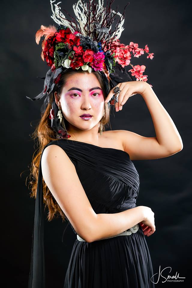 Female model photo shoot of Indigo Helix in Waveform Photo Studio