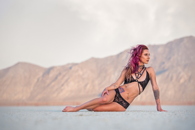 Male and Female model photo shoot of Brian S Kelly and Celine FirePoppy in Burning Man