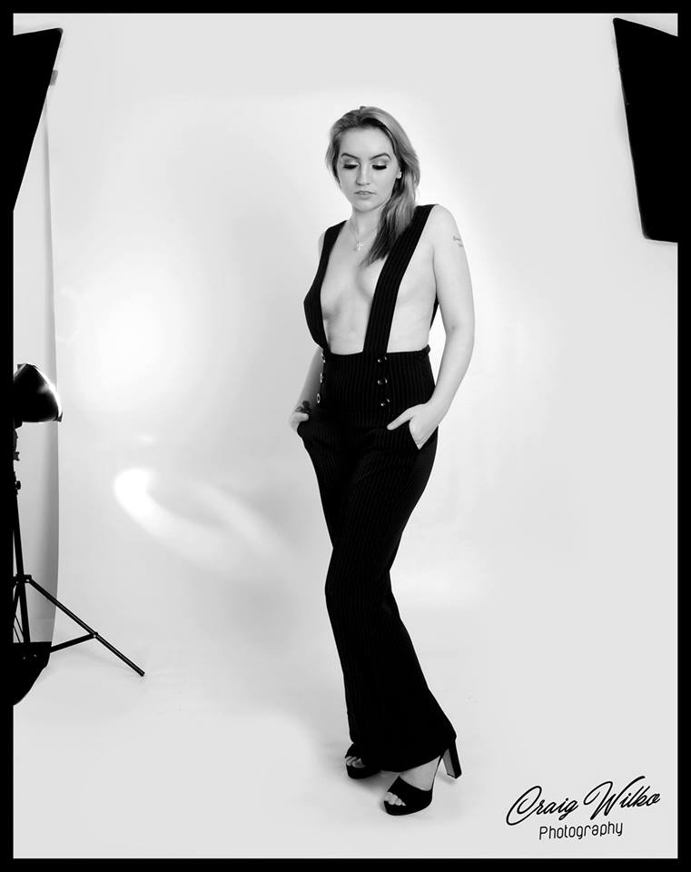 Female model photo shoot of NicolleDinahx in southport studio