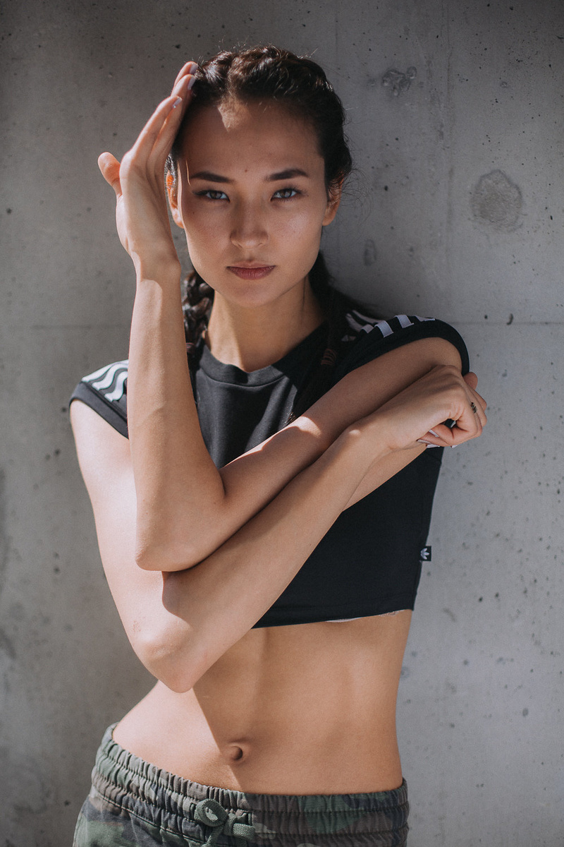 Female model photo shoot of AsekaSoltik in UBC