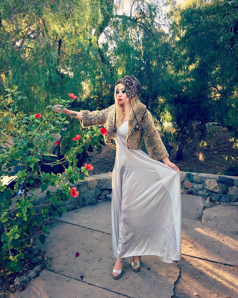Female model photo shoot of TheOpheliaVanity in Hollywood Hills