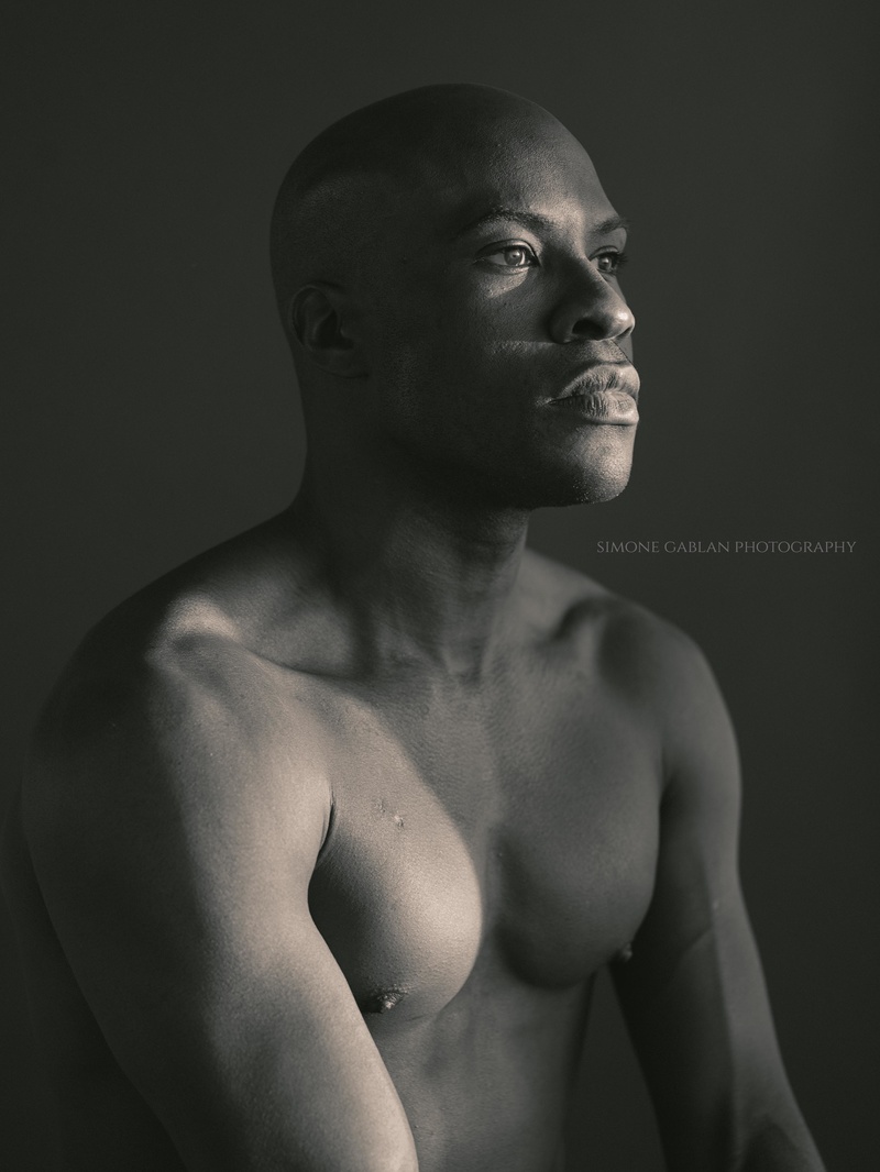 Male model photo shoot of Emeka 