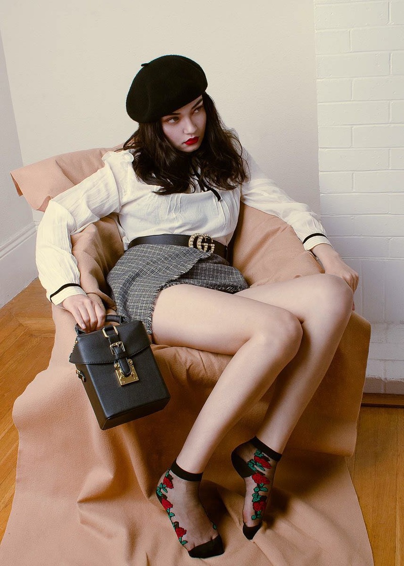 Female model photo shoot of Megan Zheng