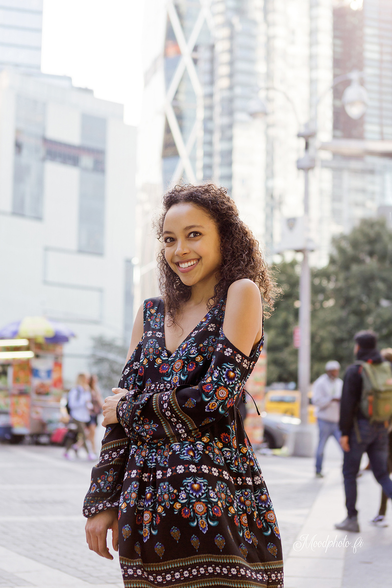 Female model photo shoot of Moodphoto and Danai K in New York