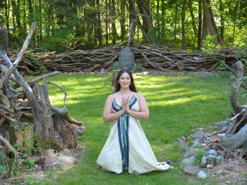 Female model photo shoot of Goddess Kanixa in Cosm Chapel NY