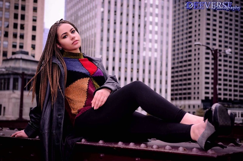 Female model photo shoot of jasiemarie819 in CHICAGO,IL