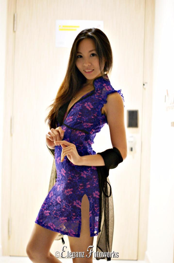 Female model photo shoot of Adelyn Tan