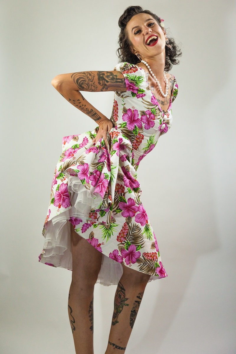 Female model photo shoot of Lady Pepper Blossom in Chicago