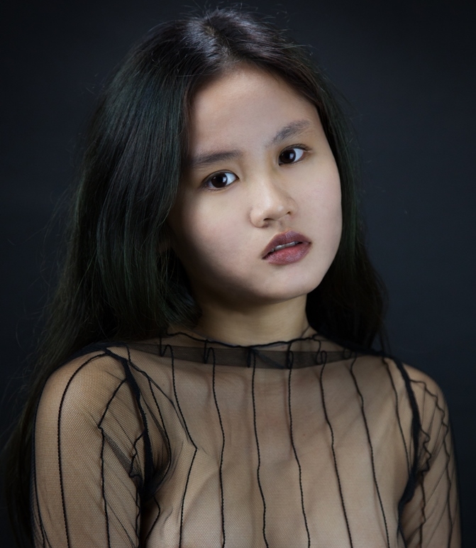 Female model photo shoot of Karenfeng in StudioGLK