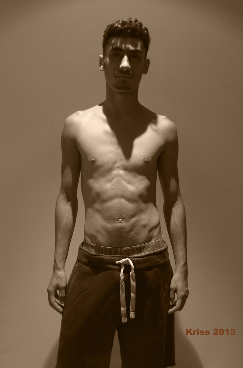 Male model photo shoot of Kriss_art in France